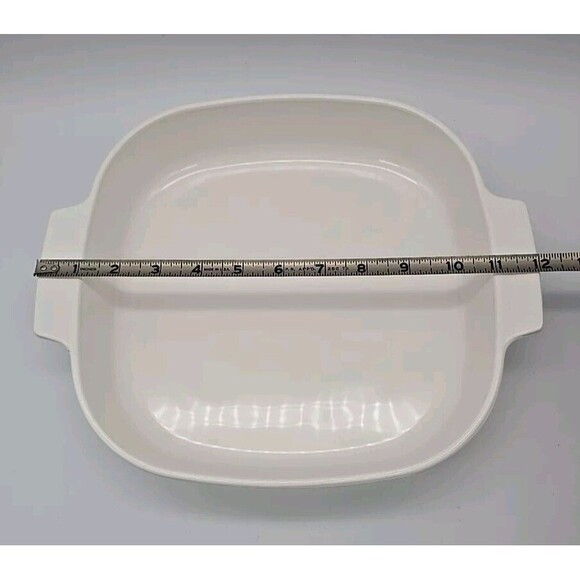 Vintage Corning Ware A-10-B Floral Bouquet Deep Square Casserole Dish with Lid - Picture 8 of 12